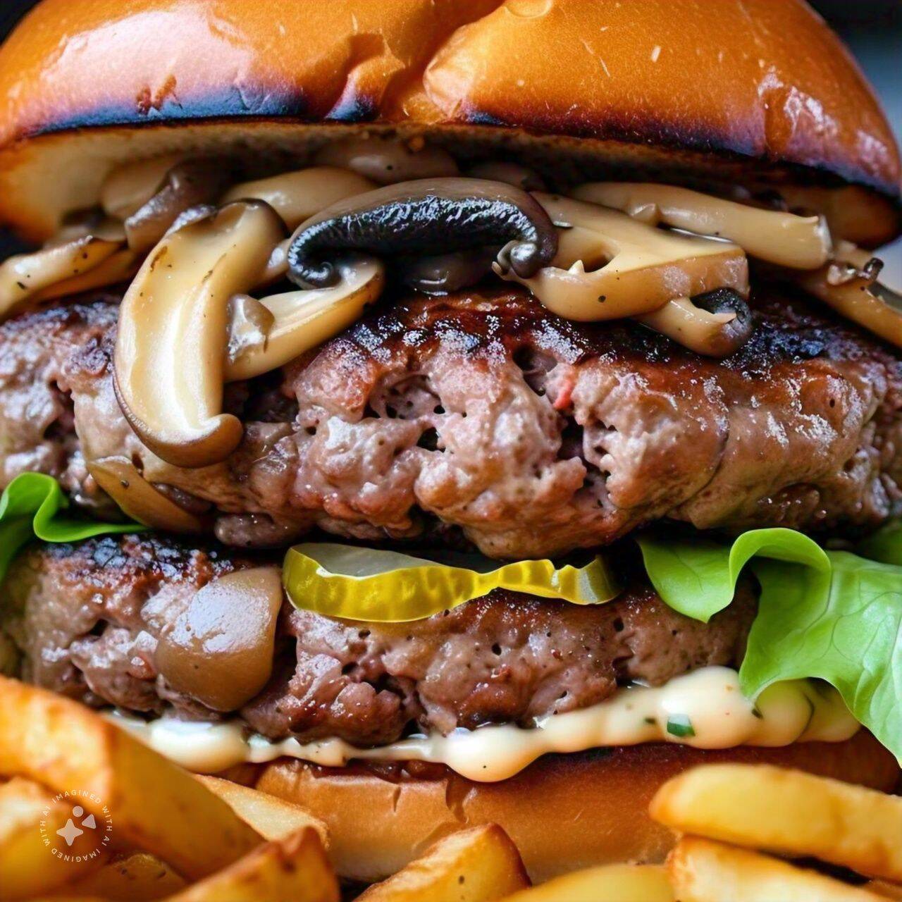 Hamburguesa de Champiñones