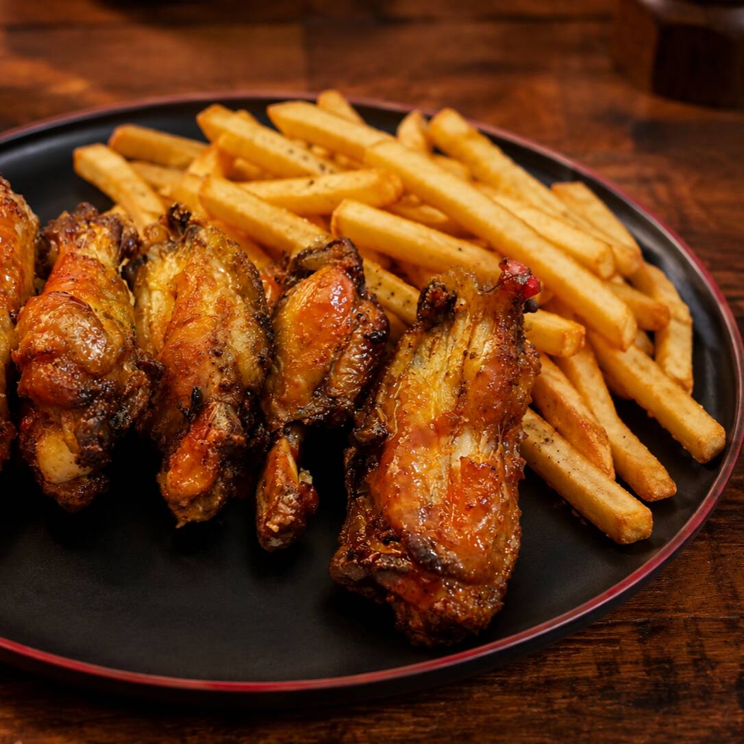 Alitas Buffalo - 12 Pzs con Papas 150 Grs
