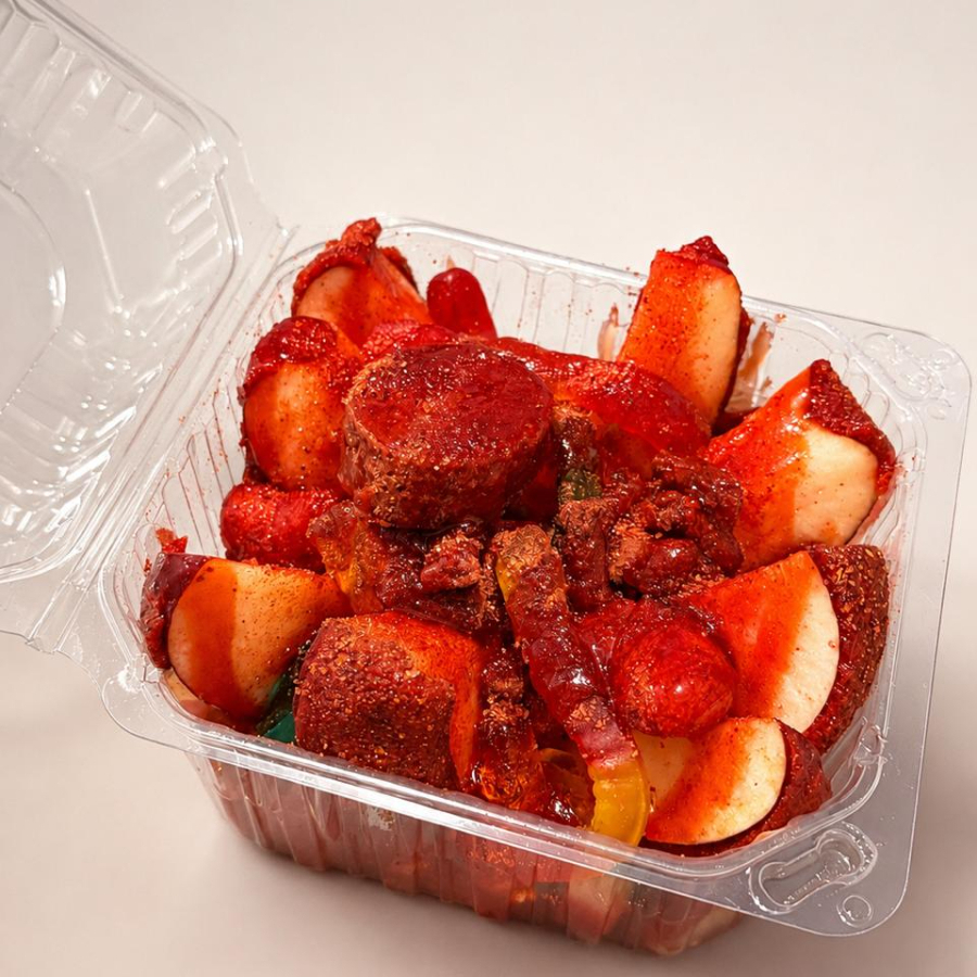 MANZANA CON CHILE PREPARADAS
