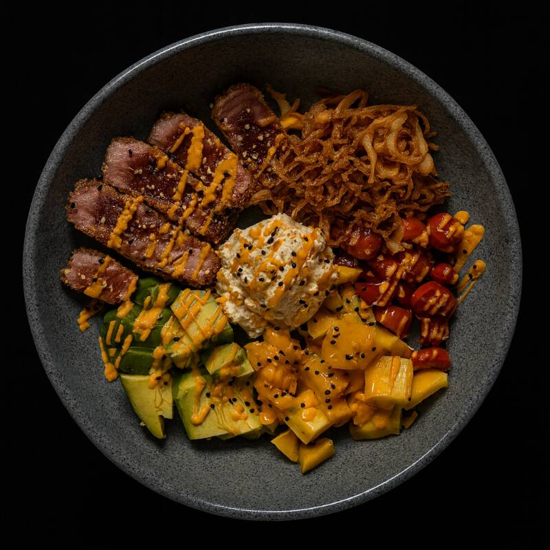 Poke de Atun Oriental