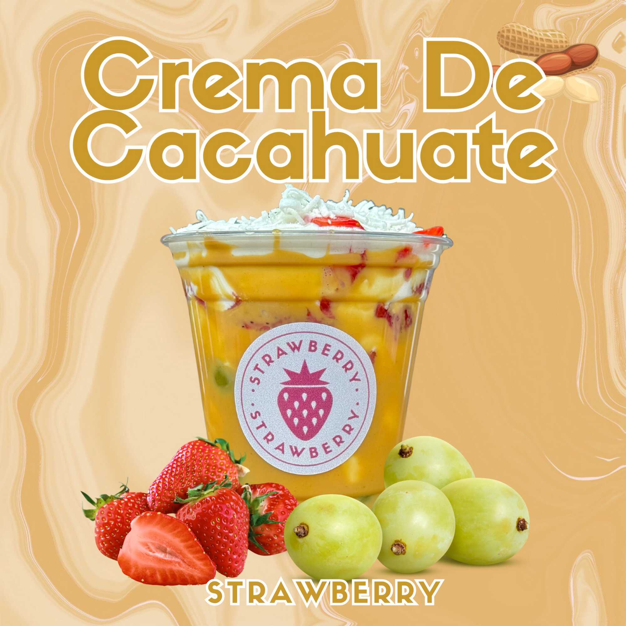 Mix con Crema y Cacahuate(473 Ml)