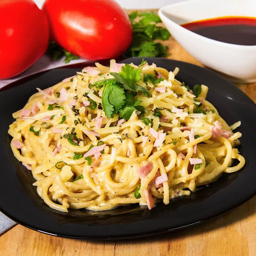 Pasta Alfredo sin Proteína