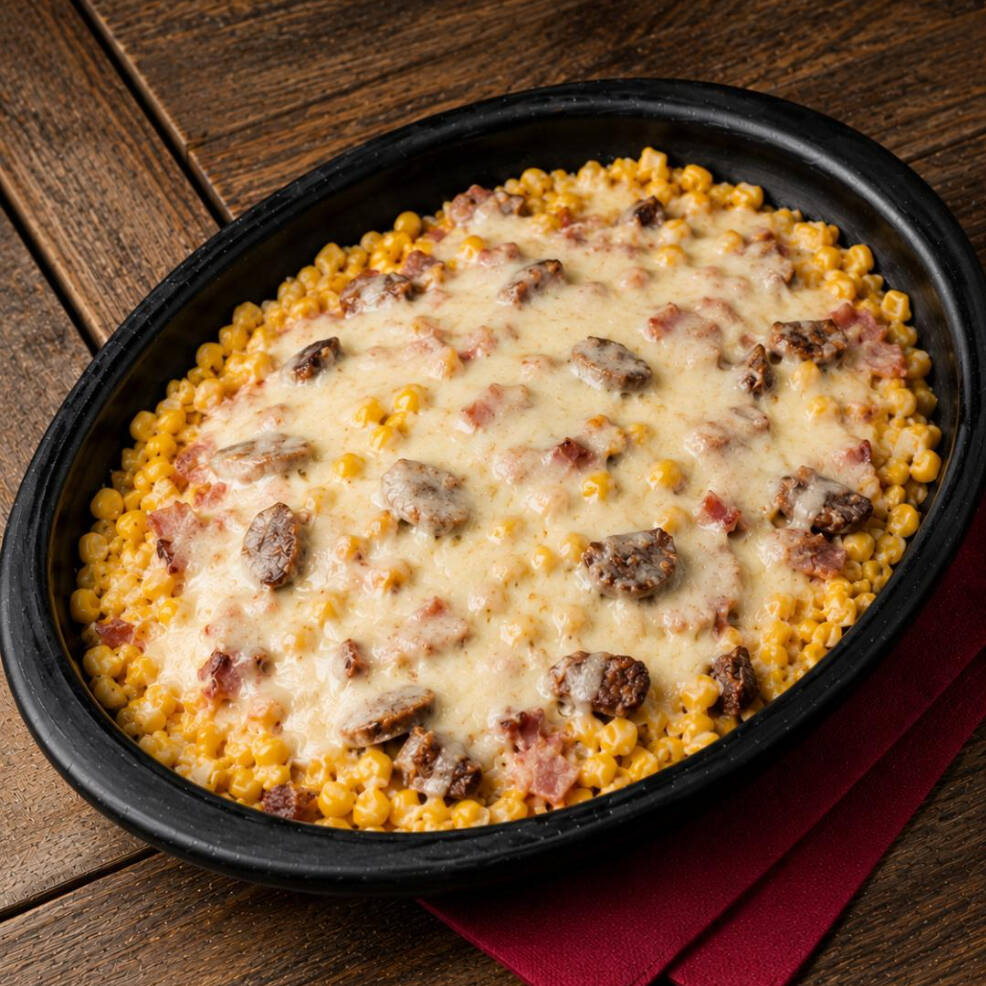 Mazorc 4 Carnes Gratinada