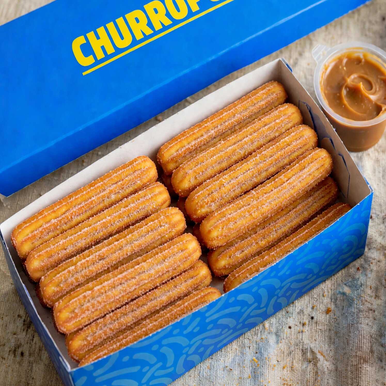 20 CHURROS BITES CLÁSICOS + 2 SALSAS