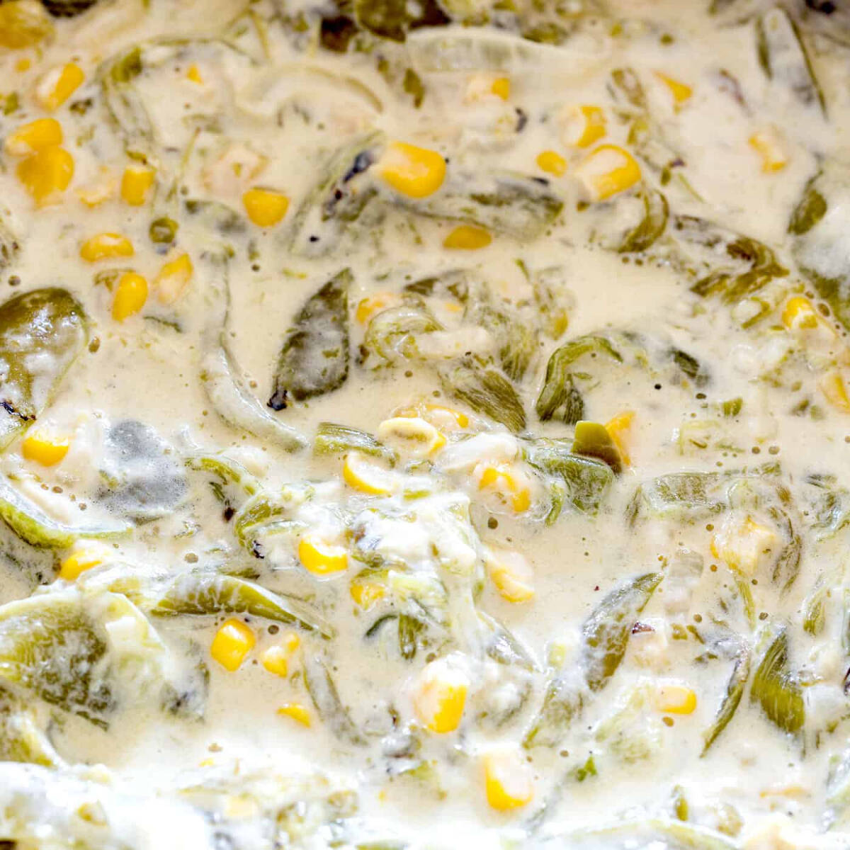 Rajas con Crema de 1/4 de Litro