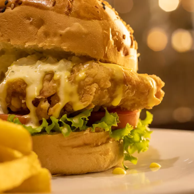 Hamburguesa Broaster