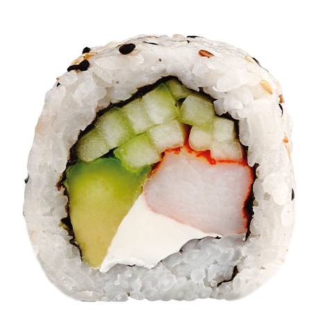 CALIFORNIA DE SURIMI ROLL SUSHI