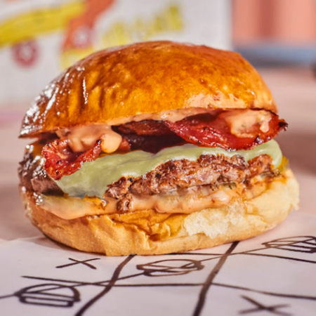 Burger Rush Triple Bacon