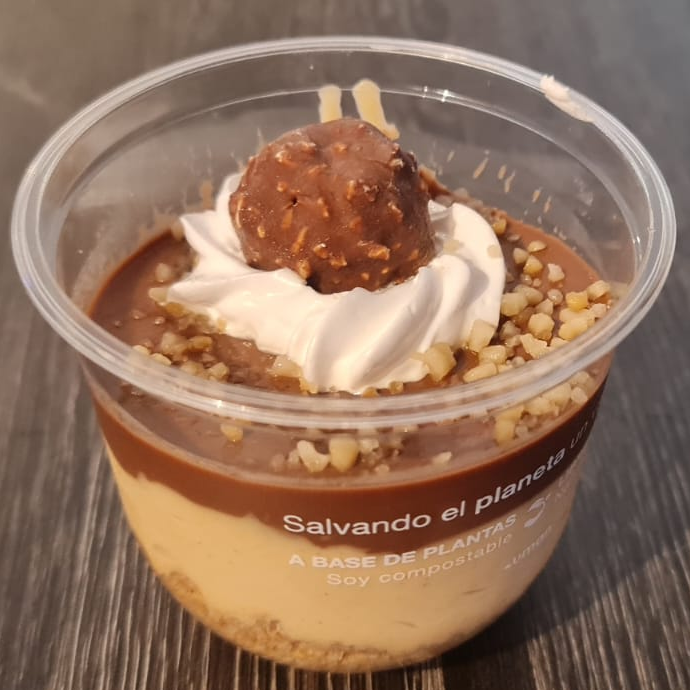 Cheesecake de maní