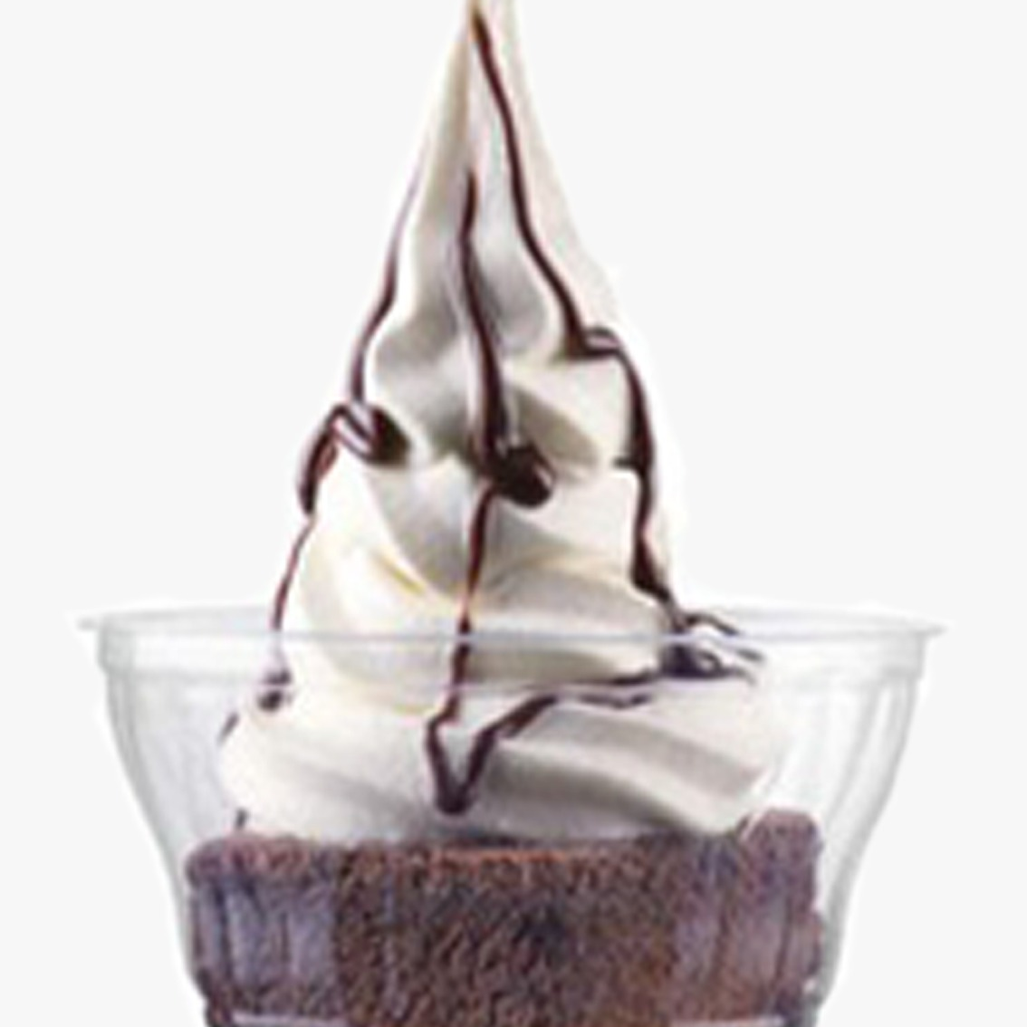 Brownie con helado