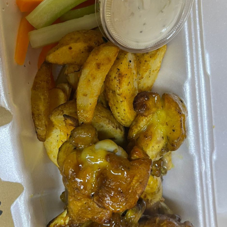 Combo-Alitas + Papas