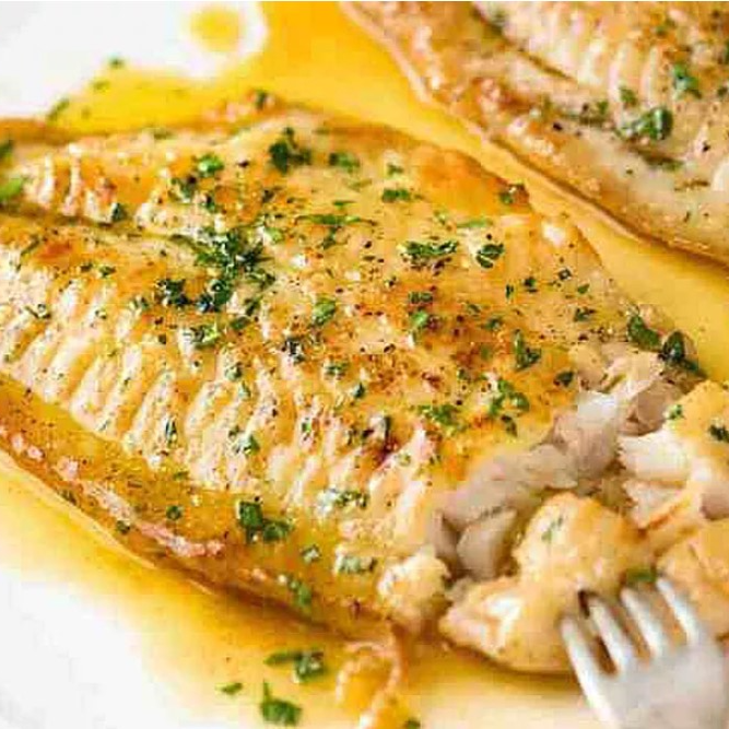 Filet de Pescado al Ajillo Especial