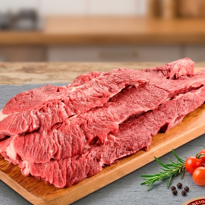 O acém é uma carne versátil e saborosa, perfeita para grelhados e ensopados, com um sabor irresistível