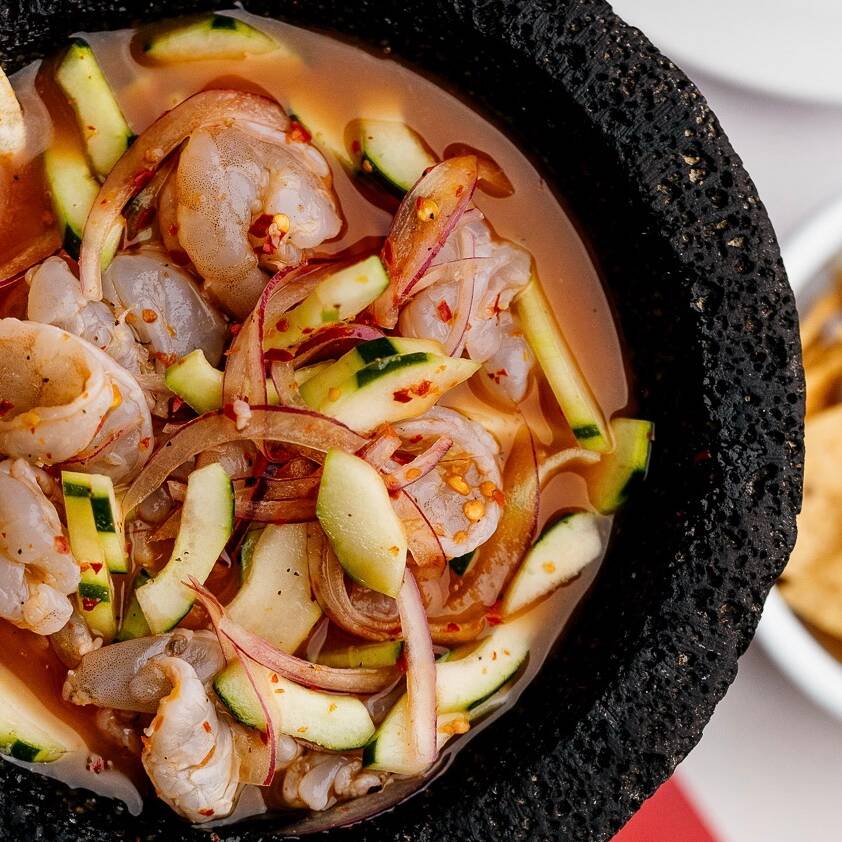 Aguachile De Camarón El Picosito