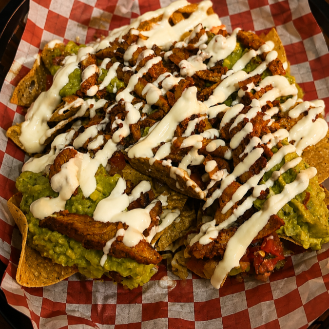 Nachos con una Proteína