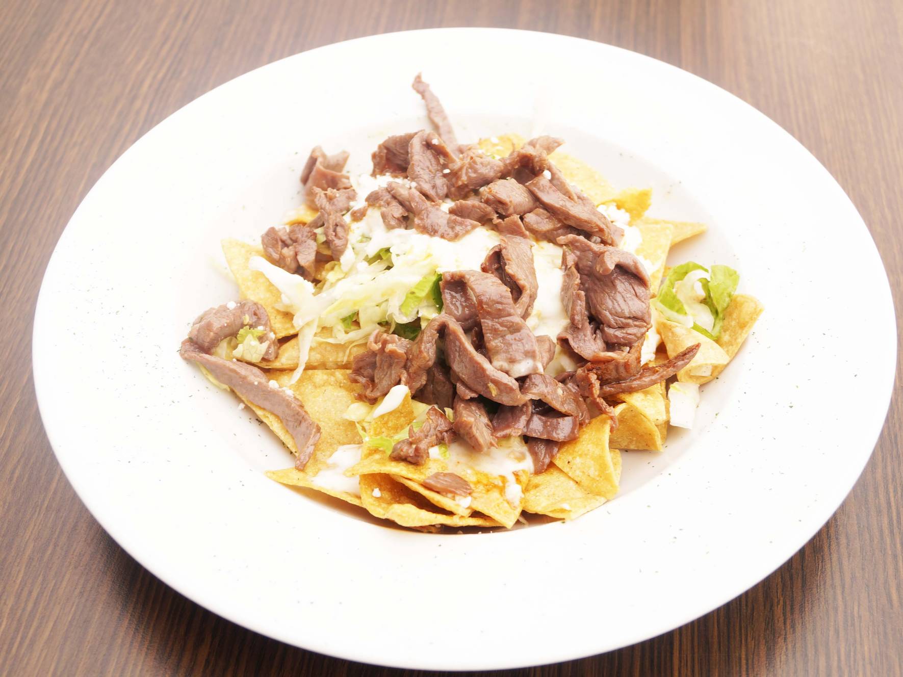Chilaquiles de Cecina Natural