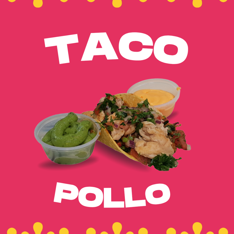 Taco de pollo