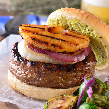 La hawaiana + papas gratis