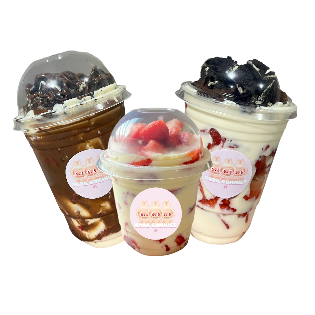 FRESAS CON CREMA VASO GRANDE