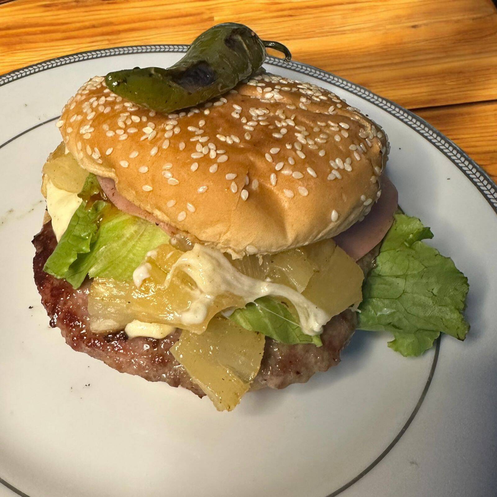 HAMBURGUESAS HAWAIANA