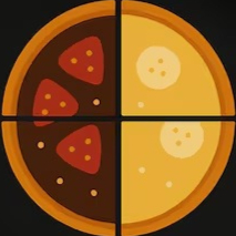 Importante: A pizza de mais de 1 sabor será cobrada pelo preço cheio do sabor mais caro.