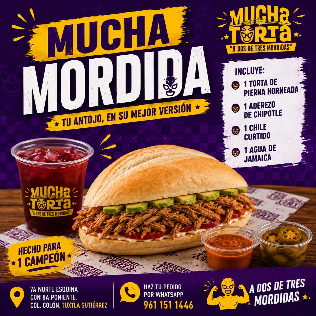 Mucha mordida (combo individual)