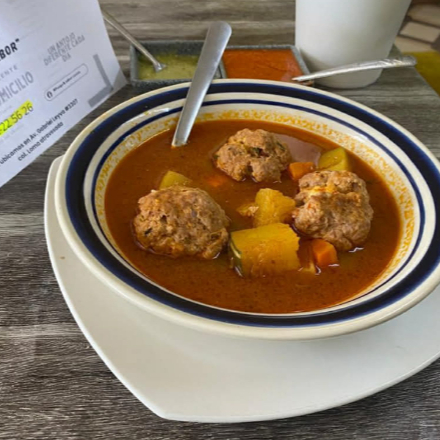 Albondigas rellenas de queso