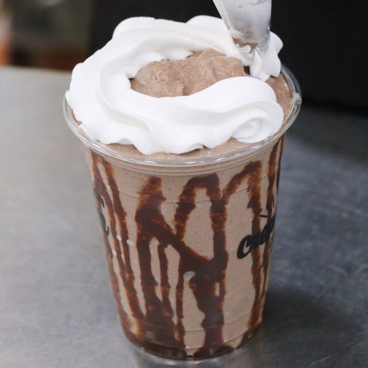 Chocolate tradicional frappé