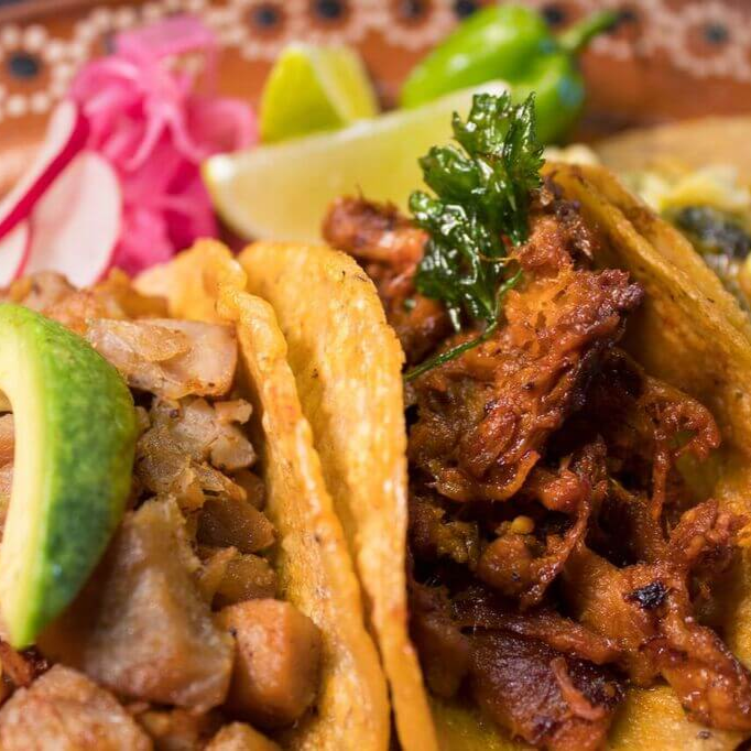 TACOS DE ARRACHERA tortilla gde