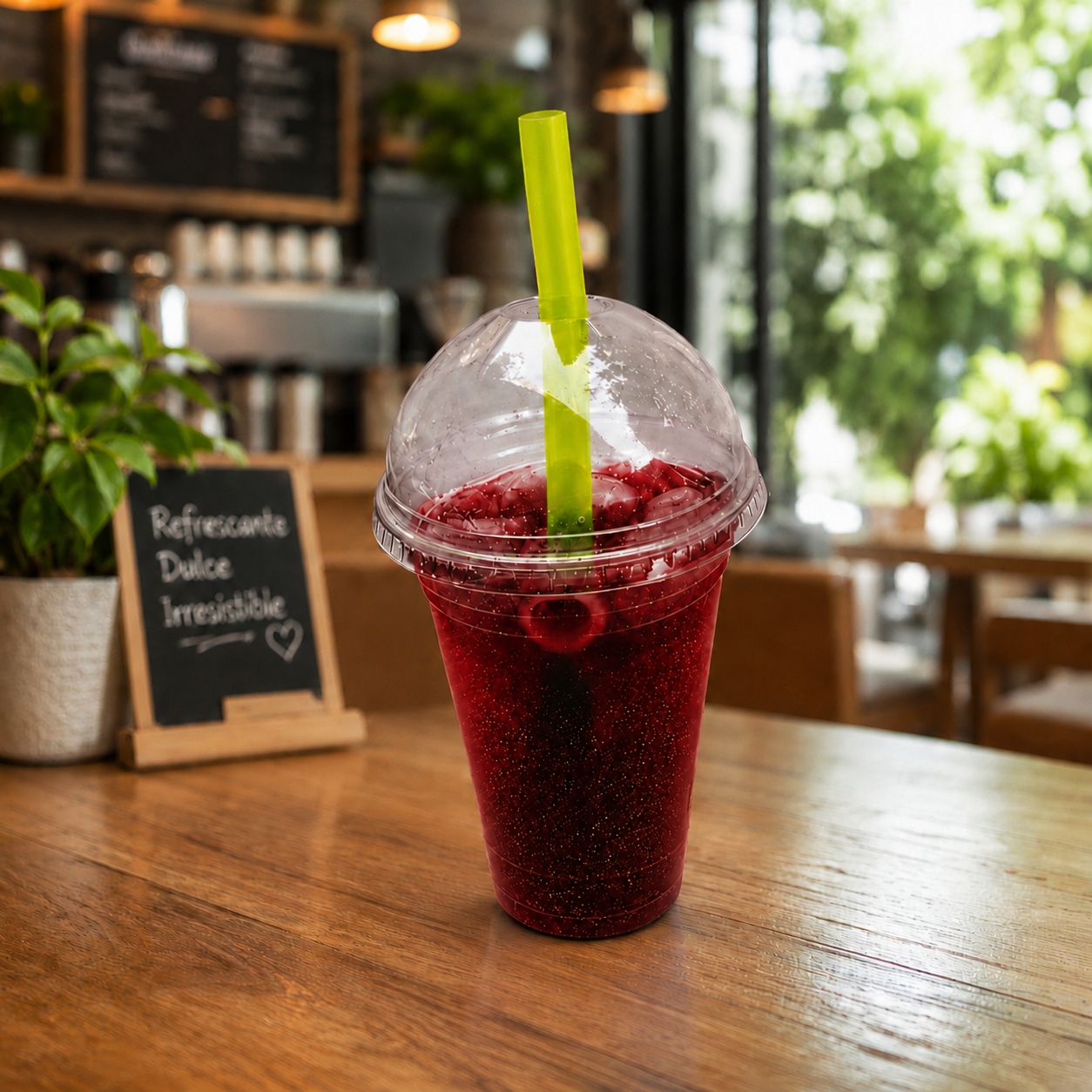 Soda de Frutos Rojos