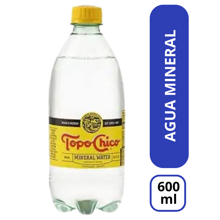 Agua Mineral Topo Chico 600 ml