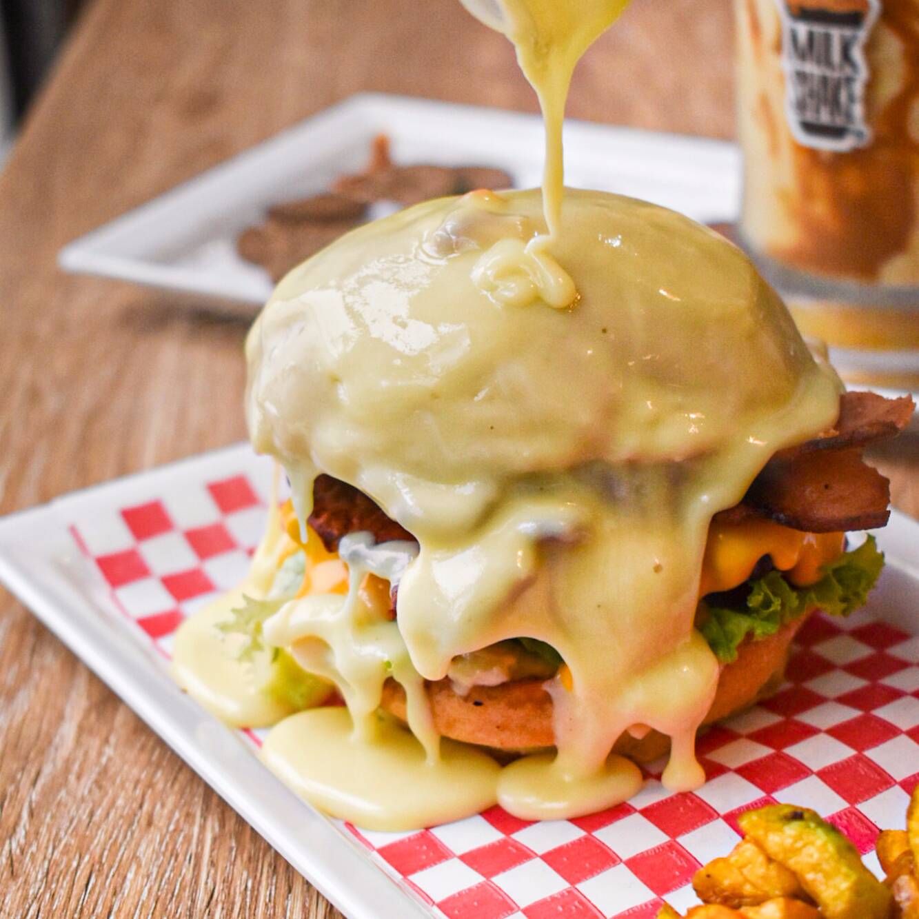 Hamburguesa Gratinada