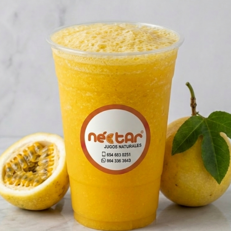 Jugo de Maracuyá (Fruta de la Pasión)