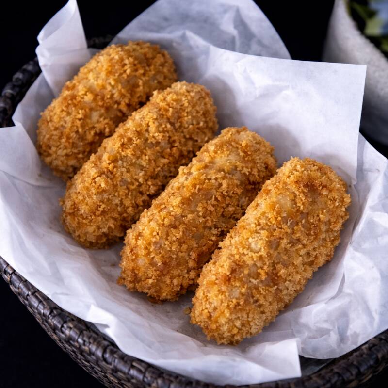 4 unidades de nuggets vegetal.