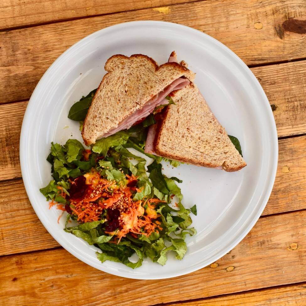 Sandwich Pavo y Tocino