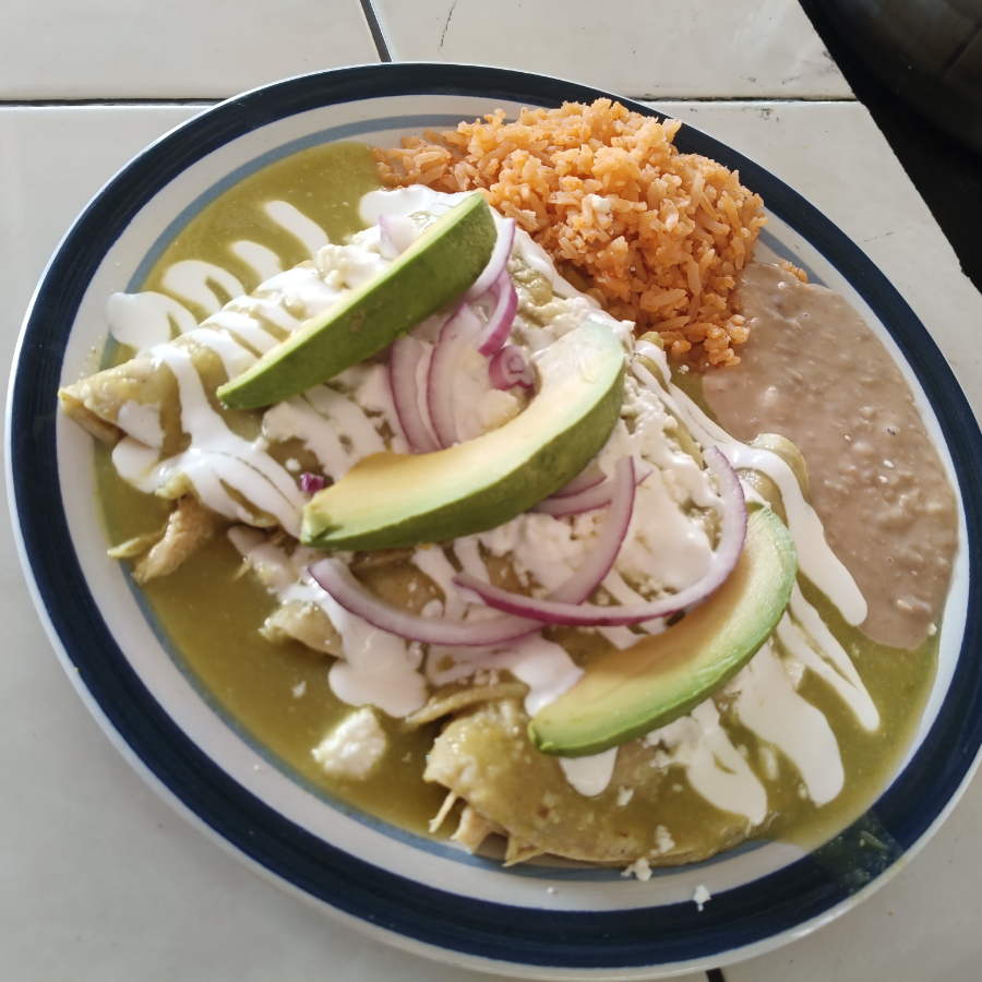 Enchiladas Verdes