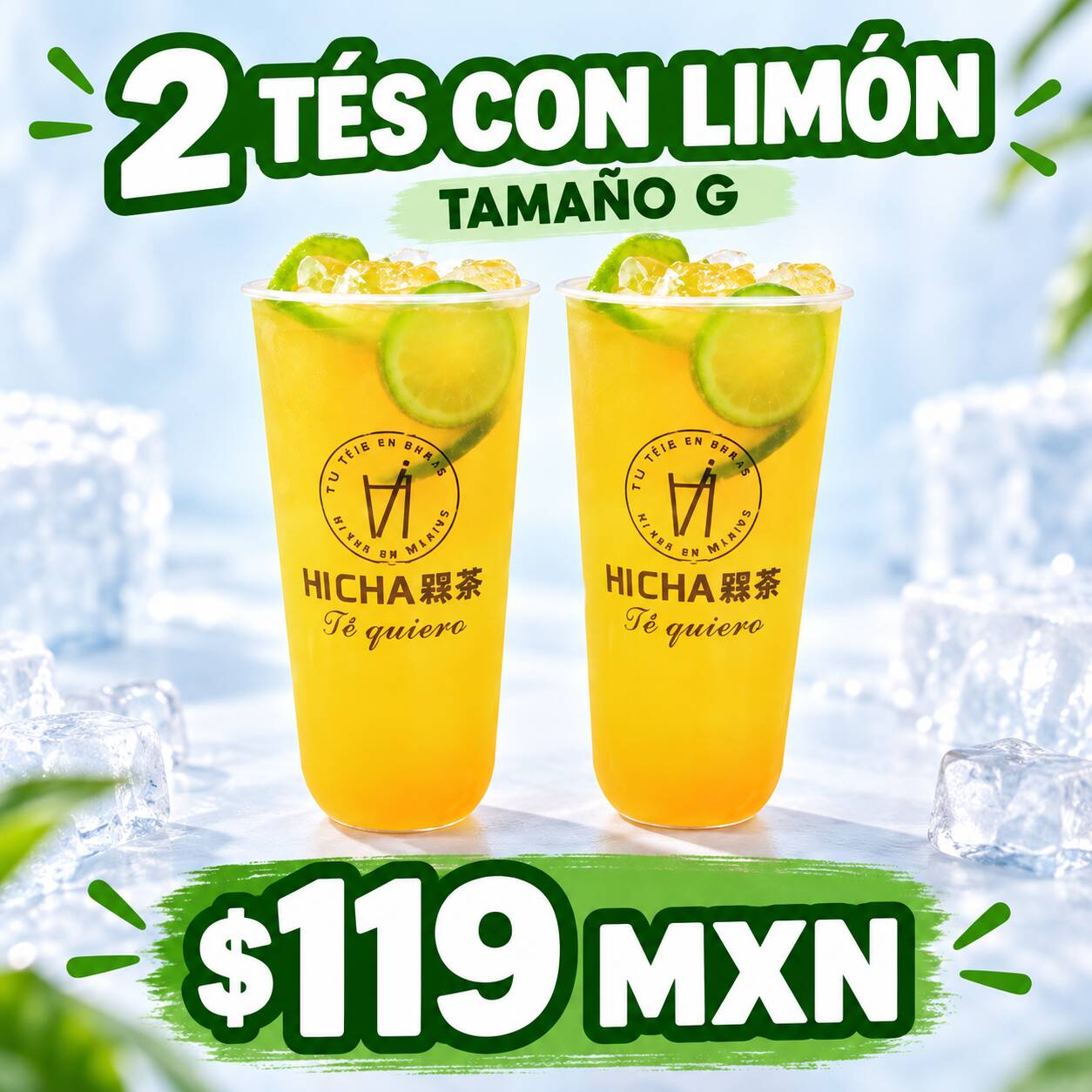 DOS TE DE LIMON