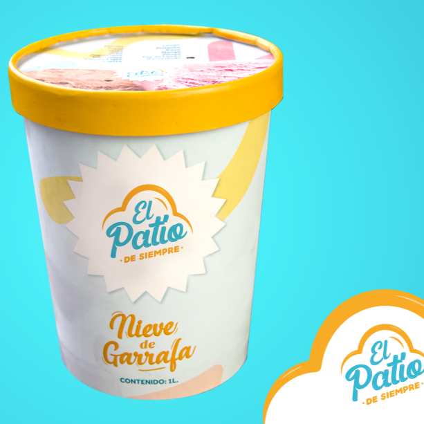 Nieve en Litro Sabor Chocolate Ligth