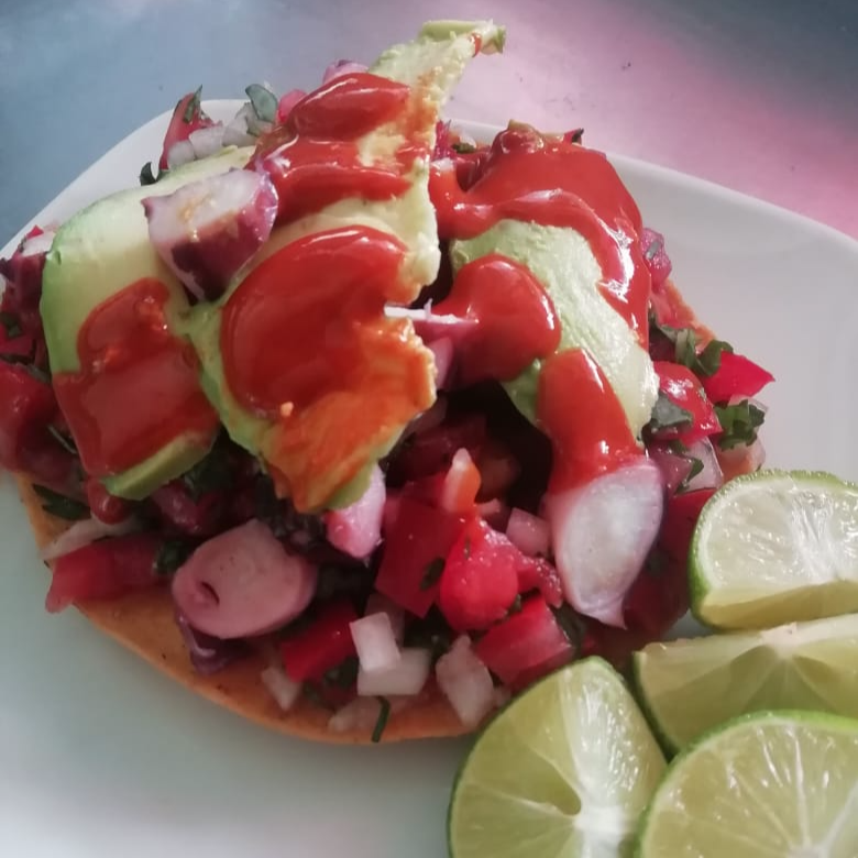 Tostadas de Pulpo