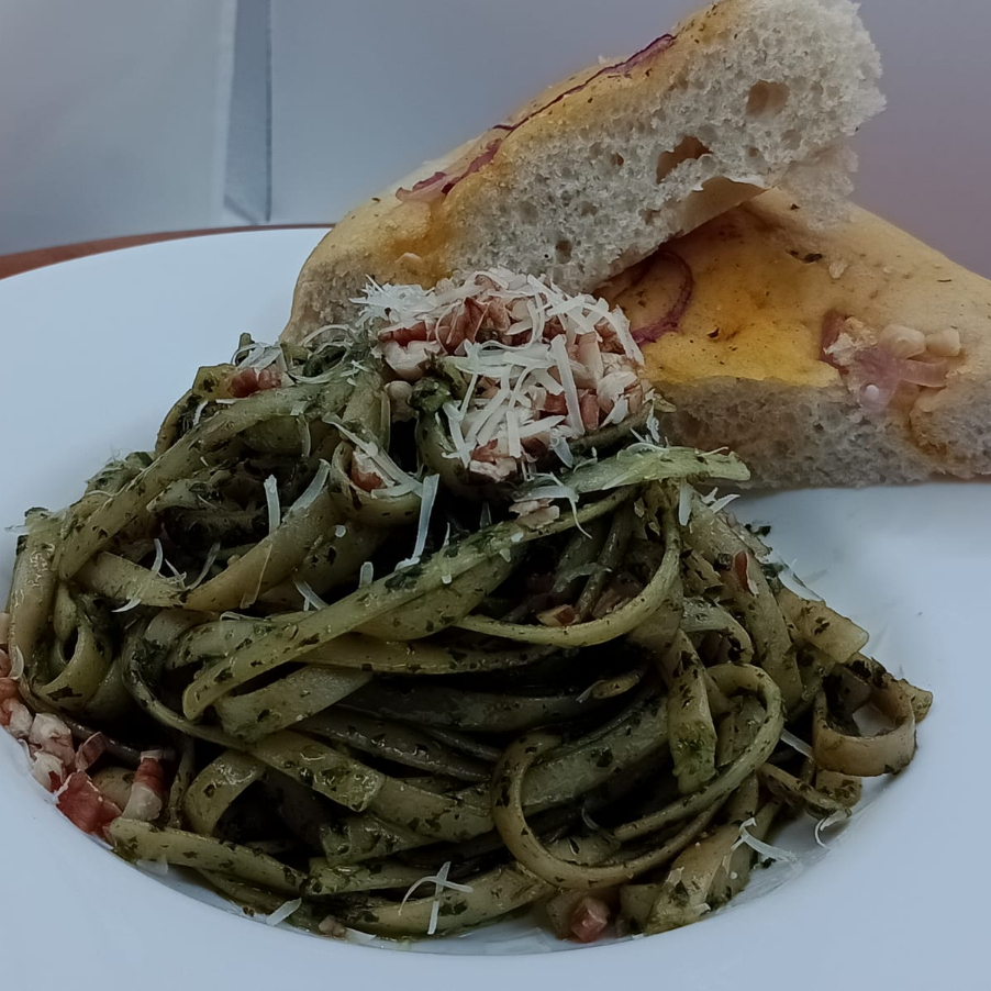 Spaguetti al pesto