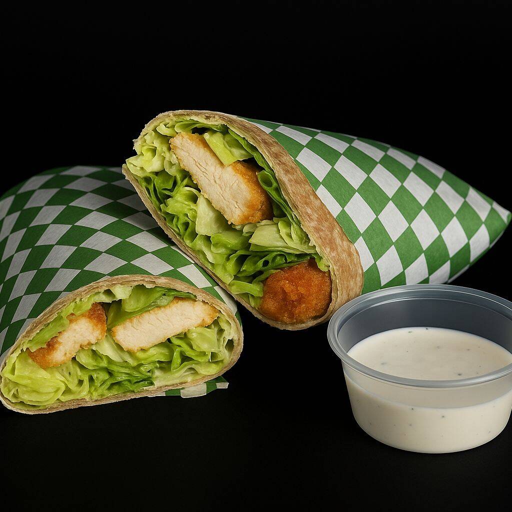 Wrap Chipotle + Agua Sabor