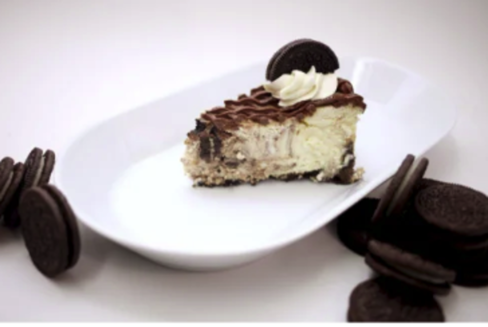 Cheesecake de Oreo (rebanada)