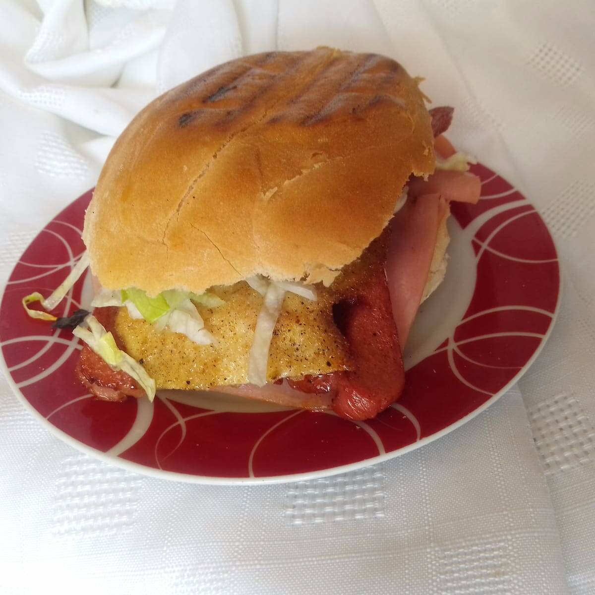 Torta Cubana (tinga)