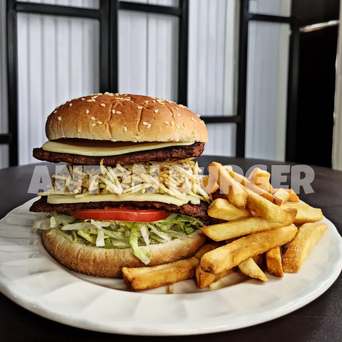 Combo Hamburguesa Doble Carne Especial.