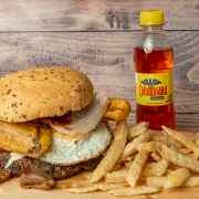 Combo Hamburguesa Media Libra Paisa