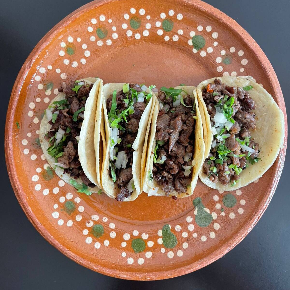 5 Tacos de Bistec