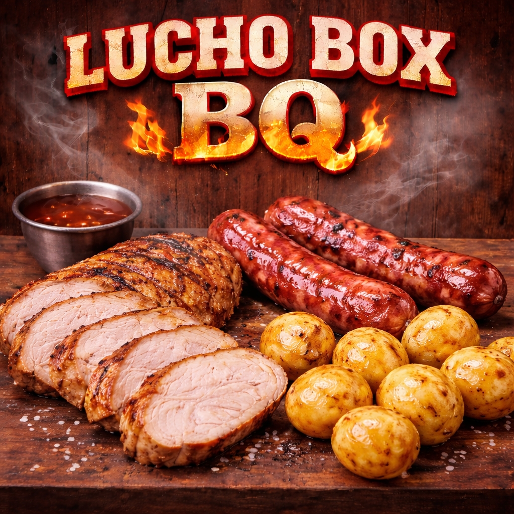 Lomo de cerdo 125g + chorizo artesanal 130g