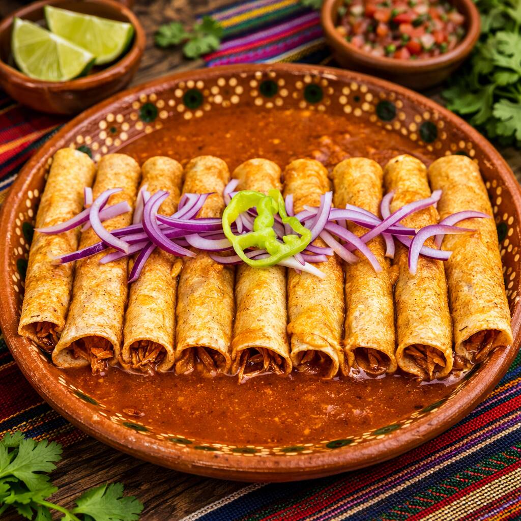 10 Tacos de Cochinita Bañados