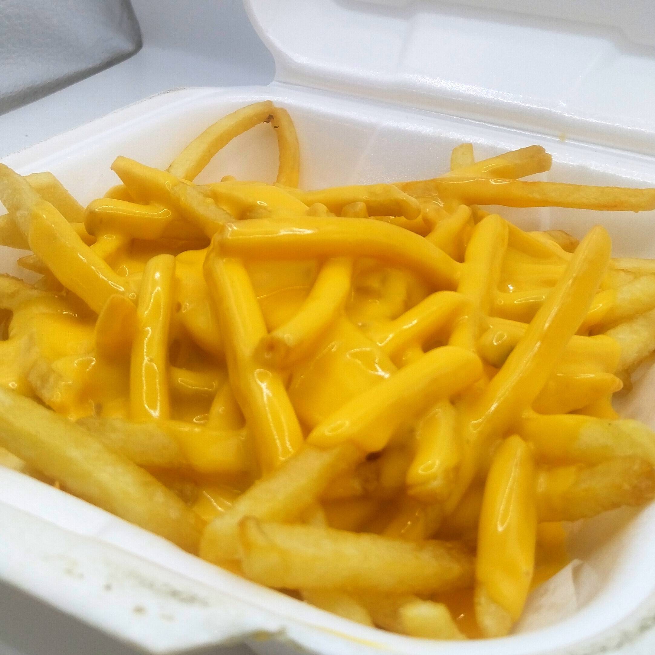 Papas con queso