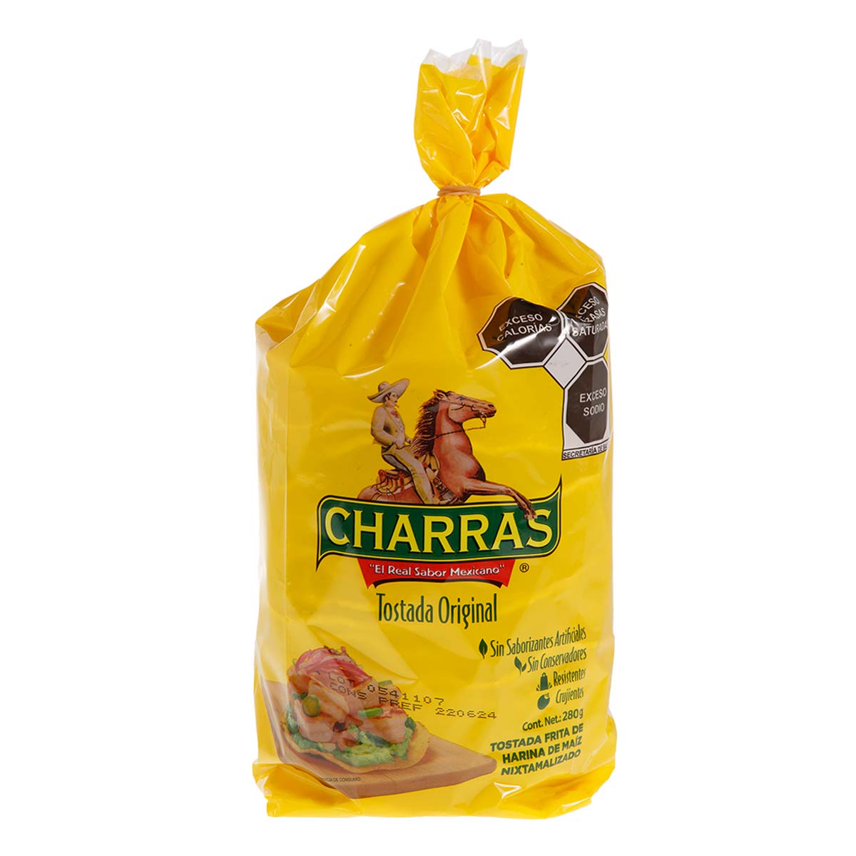 Tostada Original Charras 280g